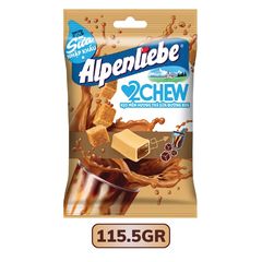 Kẹo mềm Alpenliebe Hương Trà Sữa Đường Đen - 3 thỏi