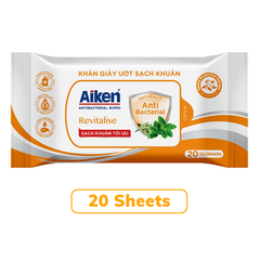 Khăn giấy ướt sạch khuẩn hương Revitalise 20 tờ/ 50 tờ