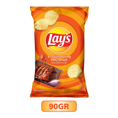 Snack khoai tây vị sườn nướng BBQ Brazil Lay's gói 32G/ 90G
