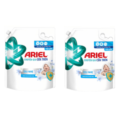 Nước giặt Ariel chuyên gia cửa trên dành cho da nhạy cảm