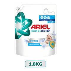 Nước giặt Ariel chuyên gia cửa trên dành cho da nhạy cảm