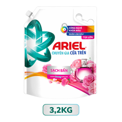Nước giặt Ariel chuyên gia cửa trên dành cho da nhạy cảm hương nước hoa