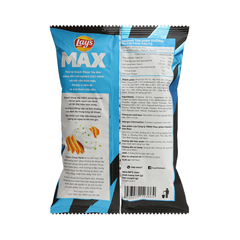 Snack vị kem chua hành Lay's Max gói 42G/ 75G
