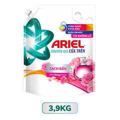 Nước giặt Ariel chuyên gia cửa trên dành cho da nhạy cảm hương nước hoa
