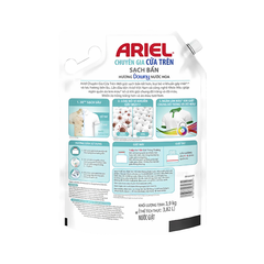 Nước giặt Ariel chuyên gia cửa trên dành cho da nhạy cảm hương nước hoa