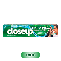 Kem đánh răng Closeup Thơm Mát Bất Tận Bạc Hà The Mát