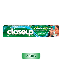 Kem đánh răng Closeup Thơm Mát Bất Tận Bạc Hà The Mát