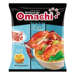 Mì khoai tây Omachi vị tôm càng riêu cua Gói 85G/ Hộp 98G/ 107G