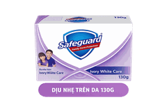 Safeguard Ivory White Care Bar Soap 130g