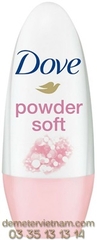 Dove lan khu mui Powder Soft 24x40ml