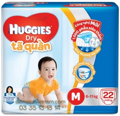 Tã quần Huggies Economy size M22