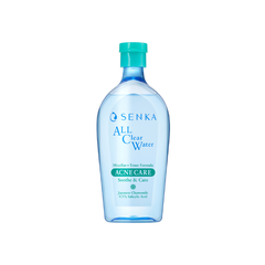 Nước Tẩy Trang Senka All Clear Water Micellar + Toner Formula Acne Care