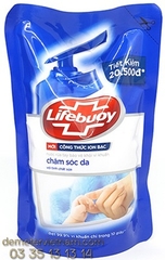 LifeBuoy Nuoc rua tay Cham soc da (tui) 24x450g