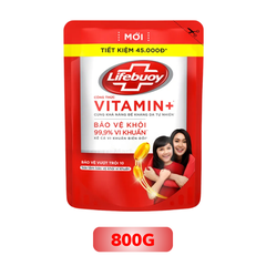 Sữa Tắm Bảo Vệ Da Vi Khuẩn Lifebuoy Vitamin+ Chăm Sóc Da