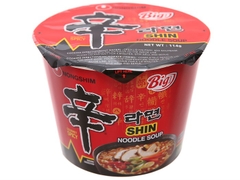 Mì cay Nongshim Shin Noodles tô 114g