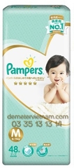 Tã dán Pamper Jumbo Japan M48x4