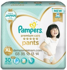 Tã quần Pamper Japan XL30x4