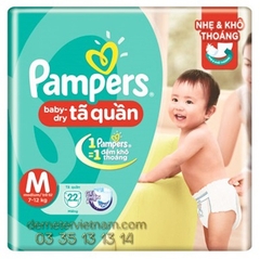 Tã quần Pamper M22x8