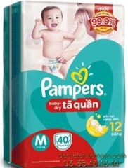 Tã quần Pamper M40x4