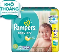 Tã dán Pamper Super Jumbo L84x3