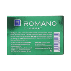 Xà bông thơm sạch khuẩn Romano Classic