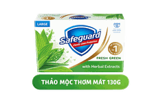 Safeguard Fresh Green with Herbal Extracts Bar Soap 130g