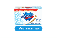 Safeguard Pure White Bar Soap 130g