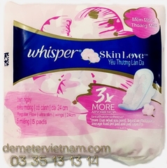 Whisper Skin love ban ngay 5s