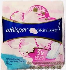 Whisper Skin love ban ngay 8s