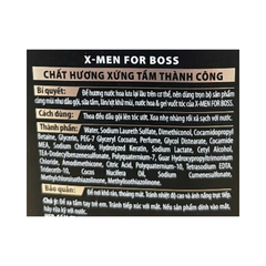 Sữa tắm nước hoa X-Men For Boss Motion