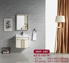 Lavabo tủ nhôm Bossan LI 2407
