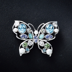 Trâm cài áo pha lê Swarovski  Butterfly