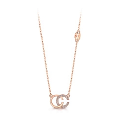 Bộ trang sức CC SWAROVSKI phủ vàng 18k