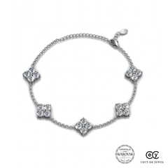 Lắc tay bạc ý 925 pha lê Swarovski - CECY 1174