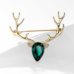 Trâm cài áo Pha lê  Swarovski Deer