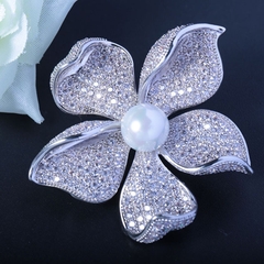 Trâm cài áo pha lê - CECY Flower