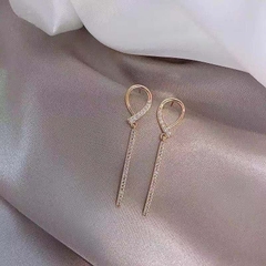 Khuyên tai s925 phủ vàng 18k