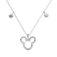 Dây chuyền Silver 925 with 18K white gold plated DP0251