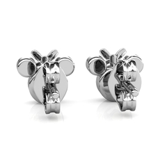 Khuyên tai Silver 925 with 18K white gold plated DE0311