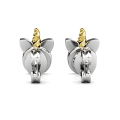 BỘ TRANG SỨC BẠC Ý 925 SWAROVSKI Unicorn ( Necklace, Earrings )
