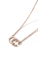 Dây chuyển SWAROVSKI CC phủ vàng 18k