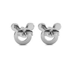 Khuyên tai mẹ và bé hình mickey pha lê Swarovski CECY 23041