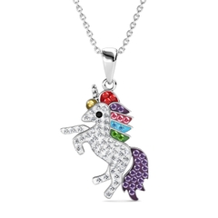 Dây chuyền Silver 925 with 18K white gold plated DP0314