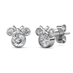Khuyên tai Silver 925 with 18K white gold plated DE0311