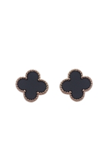 Bông tai SWAROVSKI Four-leaf clover