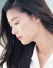 Bông tai s925 SWAROVSKI Huyền Thoại Biển Xanh