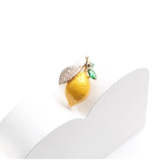 Trâm cài áo Yellow lemon 013T6