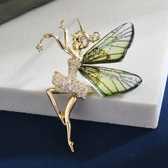 Trâm cài áo Fairies  Swarovski 013T4