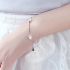 Vòng tay, lắc tay bạc ý 925 pha lê Swarovski CECY