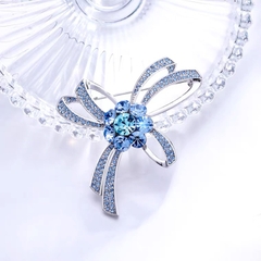 Trâm cài áo pha lê Swarovski -Flower 1131
